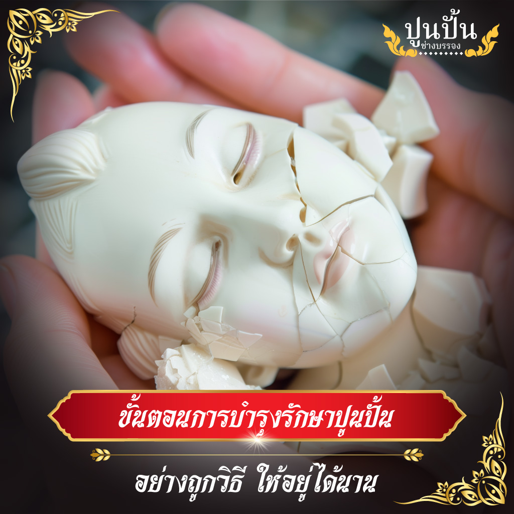 ขั้นตอนการบำรุงรักษาปูนปั้นอย่างถูกวิธี ให้อยู่ได้นาน